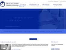 Tablet Screenshot of greatlakesadvisors.com